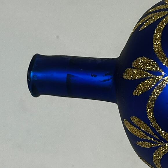 Department 56 Finial Christmas Tree Topper Large 14.5" Rare Vintage Poland Green - Picture 8 of 12